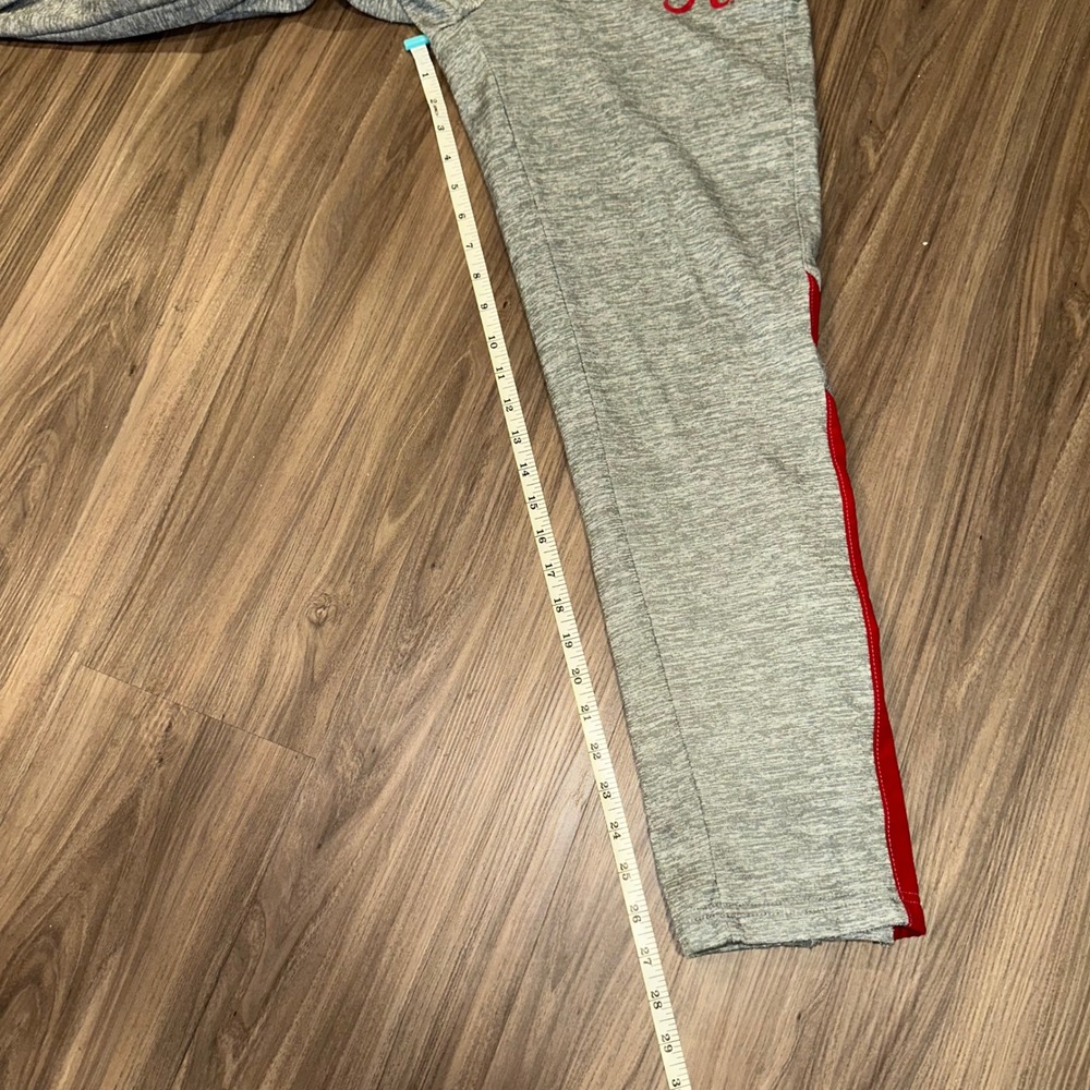 Colosseum Alabama Crimson Tide Athletic‎ Sweatpants Men's Size S Gray Red - Picture 10 of 11